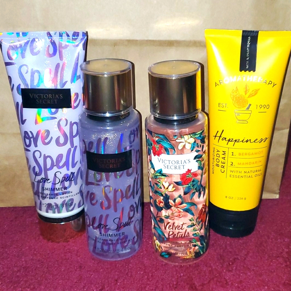 Body Lotion and Sprays
